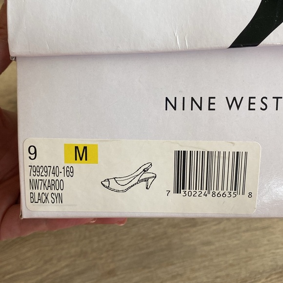 Nine WestPeep Toe, Sling Back Heel - Picture 7 of 7